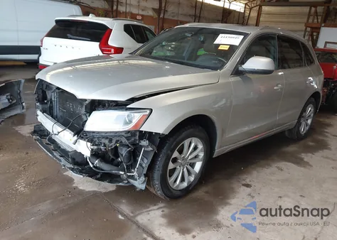 2013 Audi Q5 2.0T Premium z USA, uszkodzony, nr VIN WA1LFAFP2DA064718